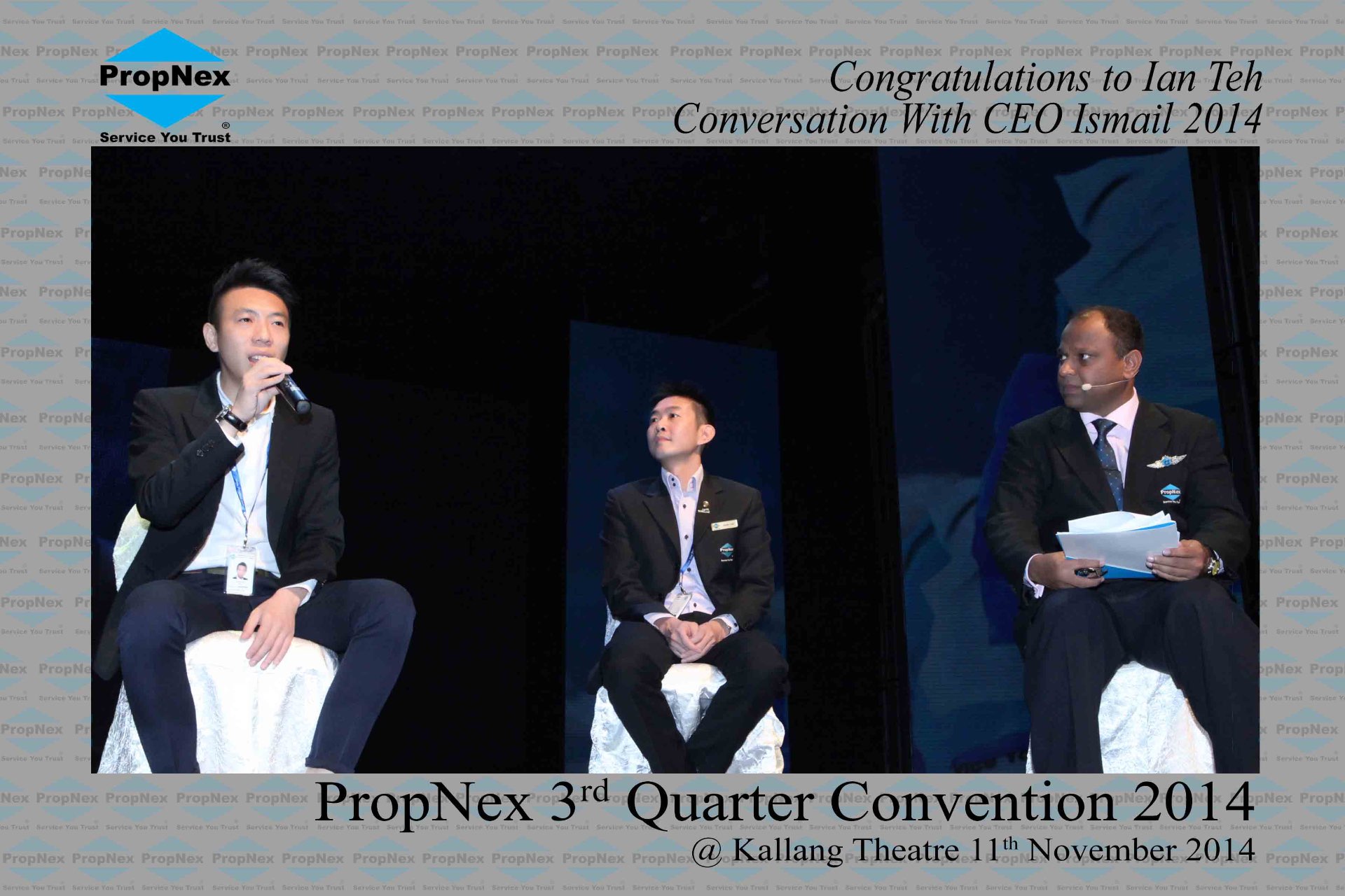 Conversation with CEO Ismail · PropNex 3Q Convention 2014