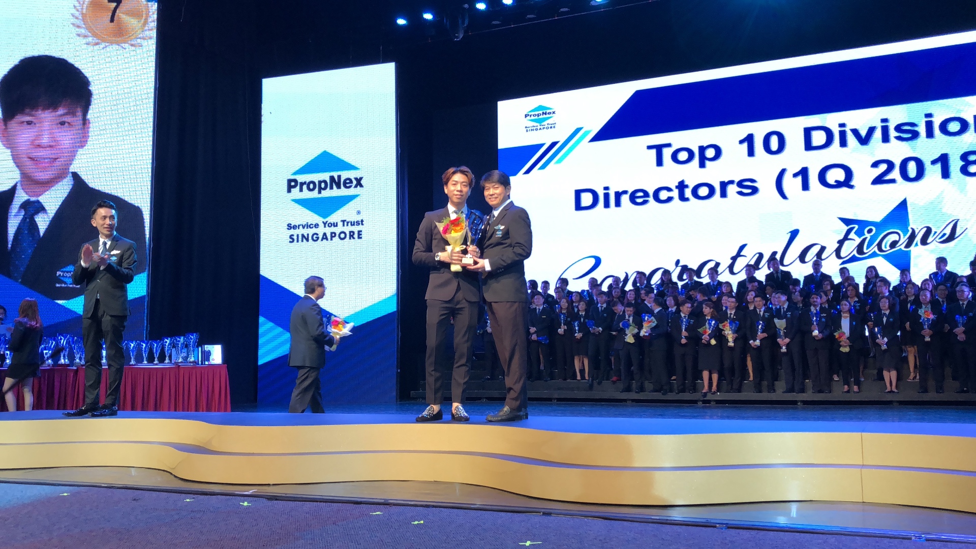 Top 10 Division Directors · PropNex 1Q 2018